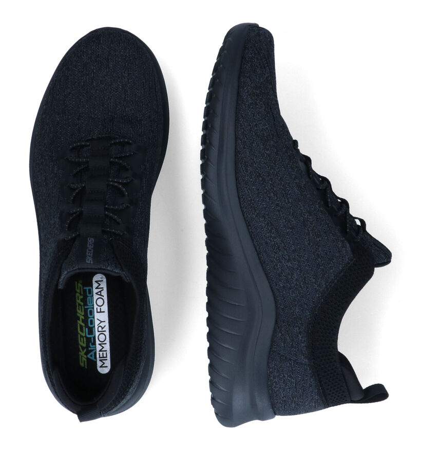 Skechers Ultra Flex 2.0 Cryptic Baskets en Noir en textile (305984)