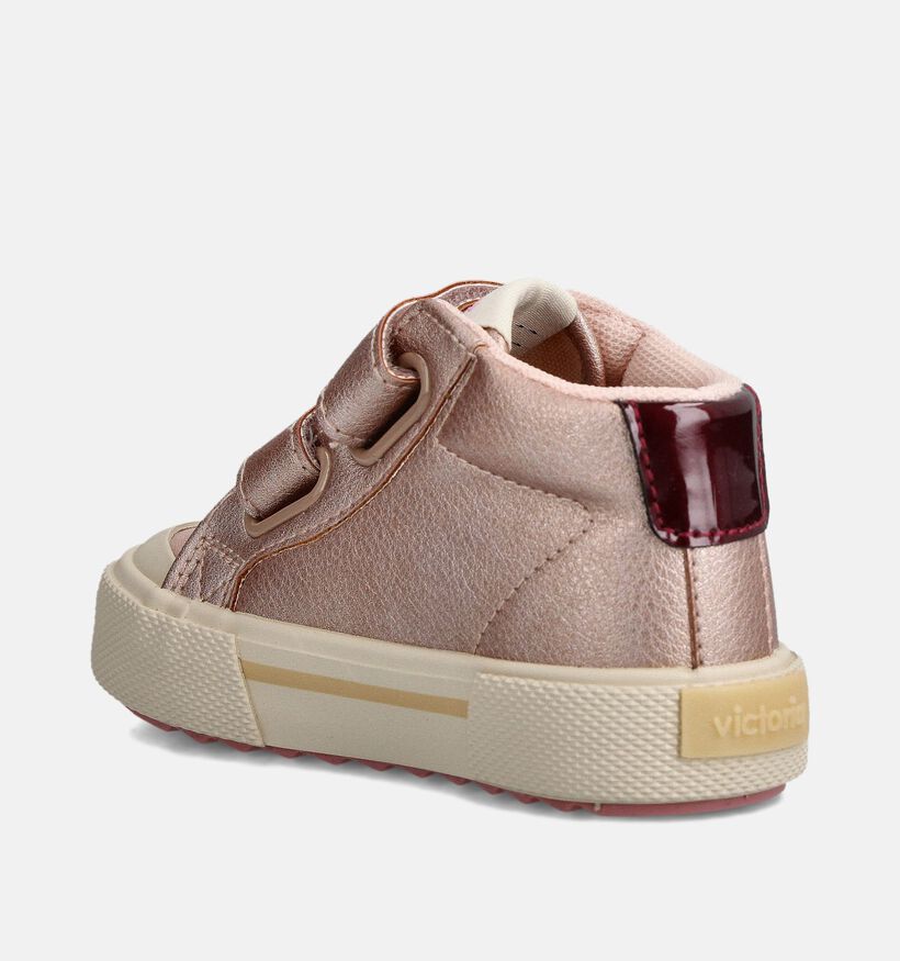 Victoria Roze Hoge Schoenen met Velcro voor meisjes (363044) - geschikt voor steunzolen
