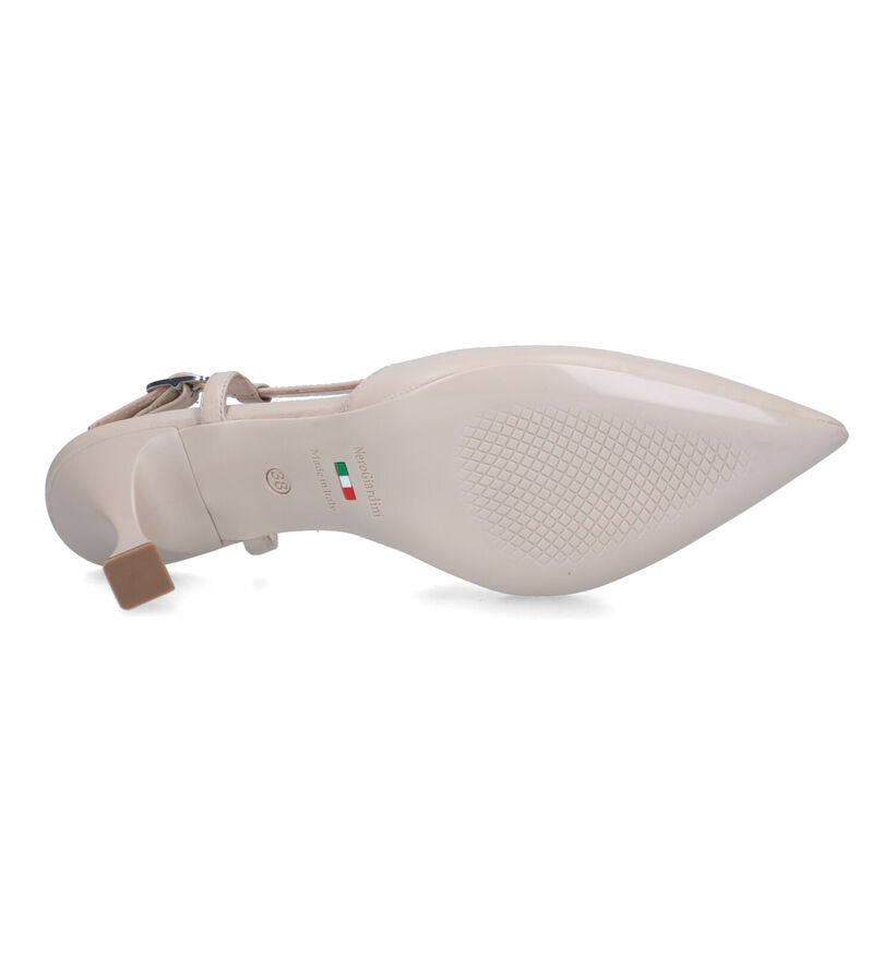 NeroGiardini Escarpins slingback en Blanc pour femmes (321172)