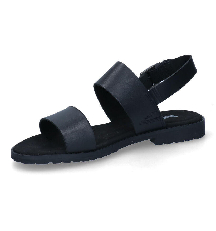 Timberland Chicago Riverside Zwarte Sandalen in leer (303760)