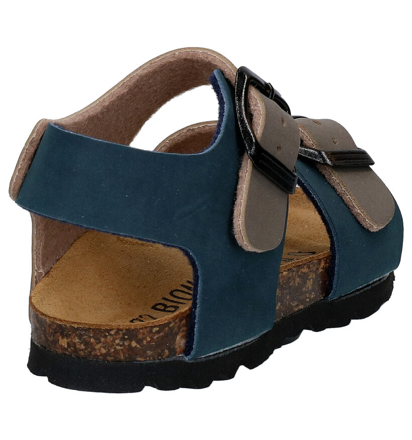 Biomodex Sandales en Bleu en simili cuir (273388)