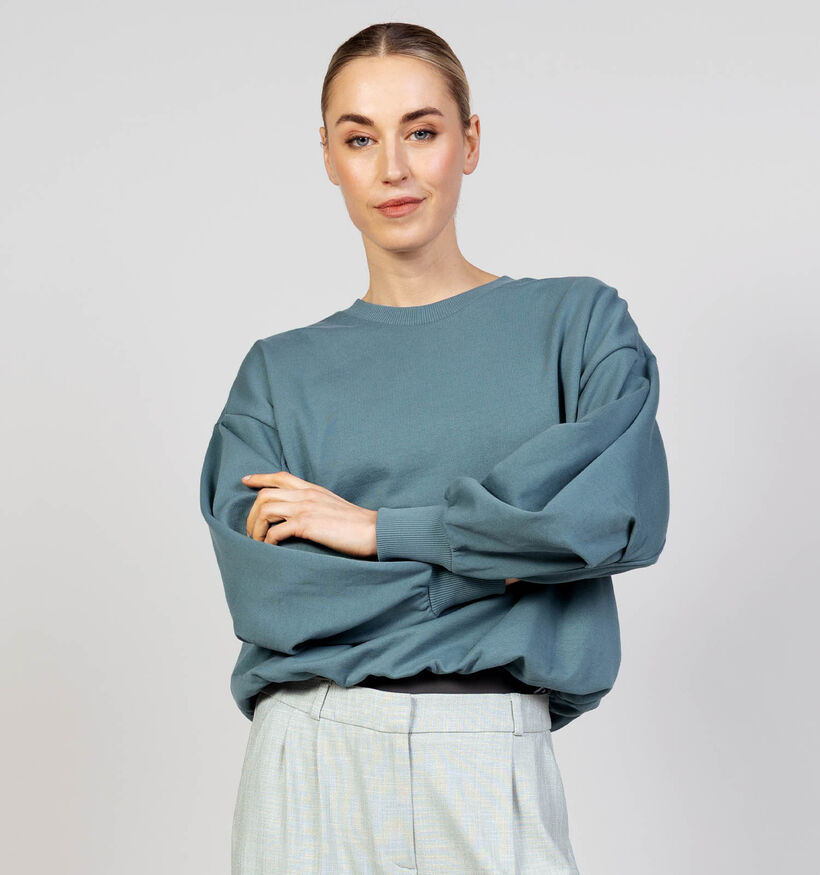 Minus Tillea Sweatshirt en Vert pour femmes (366694)