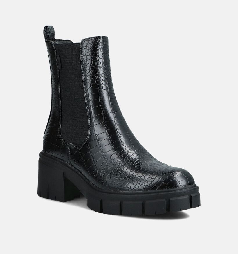 Posh by Poelman Bottines Chelsea en Noir pour femmes (362867)