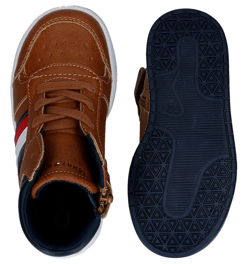 Tommy Hilfiger Chaussures hautes en Bleu foncé en simili cuir (279917)