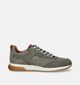 Bufflox Berlin Chaussures à lacets en Vert khaki pour hommes (353921) - pour semelles orthopédiques