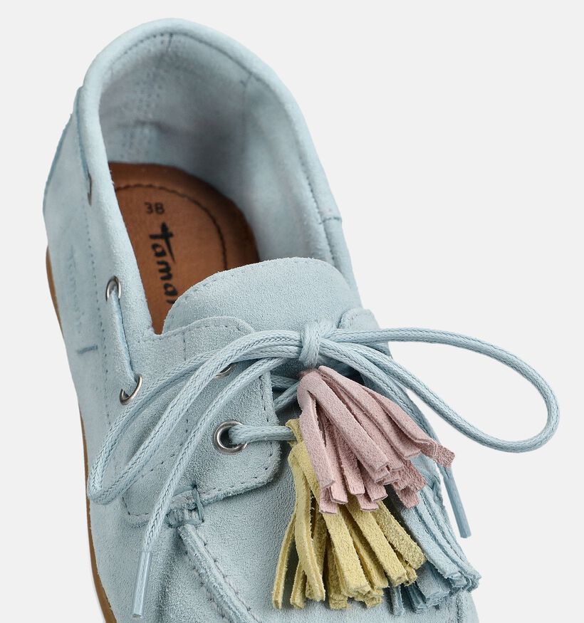 Tamaris Chaussures bateau en Bleu clair pour femmes (381326)