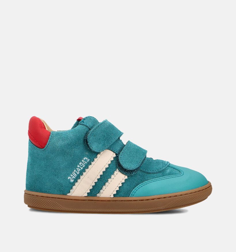Acebos Chaussures hautes en Vert pour filles, garçons (364653) - pour semelles orthopédiques