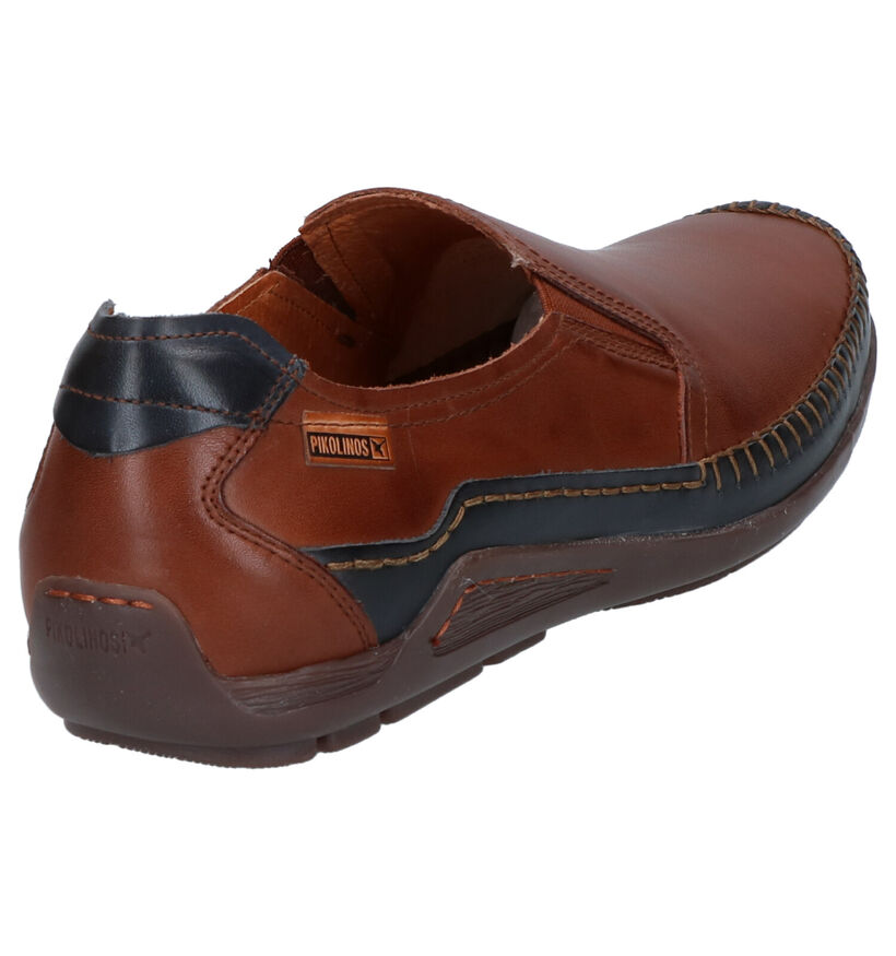 Pikolinos Azores Chaussures sans lacets en Cognac en cuir (289152)