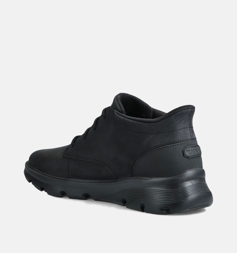 Skechers Zwarte Nette Schoenen voor heren (362188) - geschikt voor steunzolen