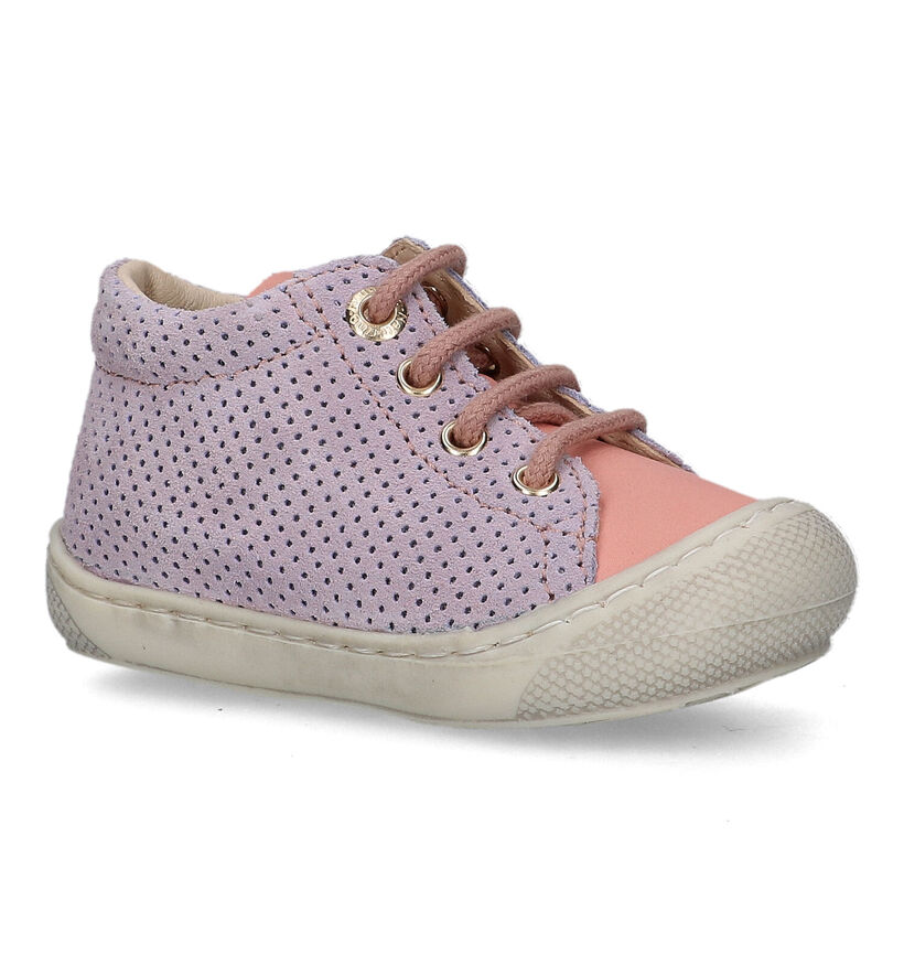 Naturino Cocoon Nappa Chaussures pour bébé en Lilas pour filles (323877)