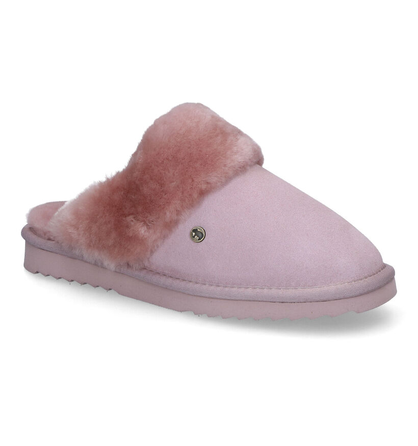 Warmbat Flurry Zwarte Pantoffels voor dames (315165)