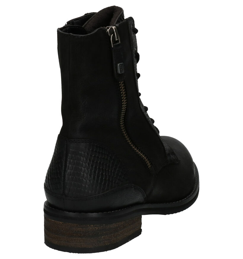 Helioform Bottines en Noir en nubuck (262416)