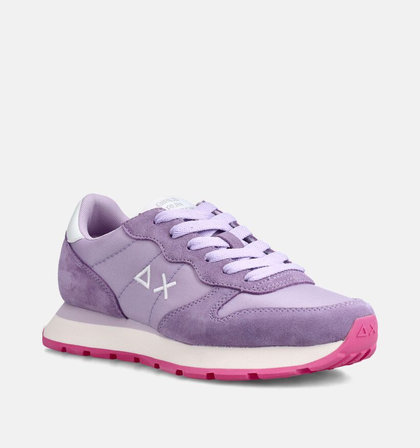 Sun68 Ally Solid Nylon Lila Sneakers voor dames (368712) - geschikt voor steunzolen