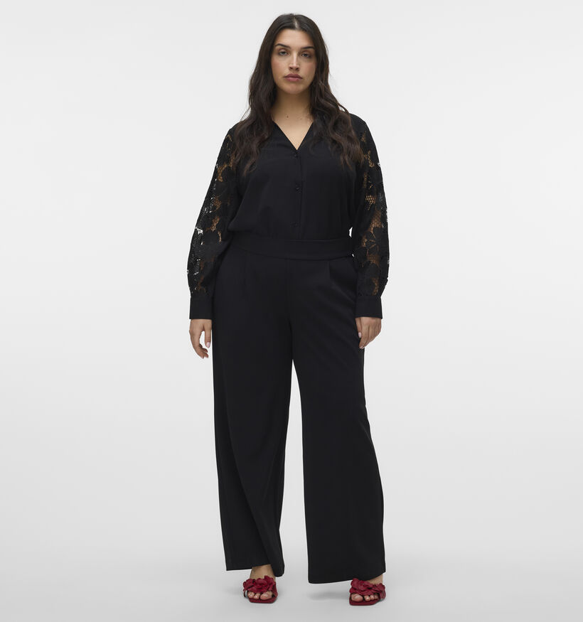 Vero Moda Curve Zamira Zwarte Broek L32 voor dames (364695)