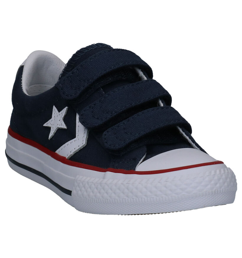 Converse Star Player Sneakers Blauw in stof (266019)