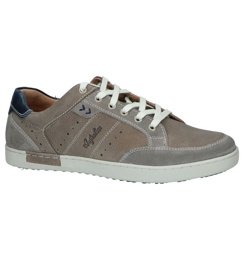 Taupe Casual Schoenen Australian Scott in leer (244509)