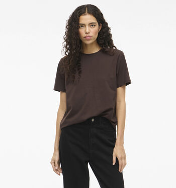 Vila T-shirts Wit/Bruin/Blauw/Roze