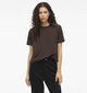 Vila Nora Donkerbruine T-shirt voor dames (378468)