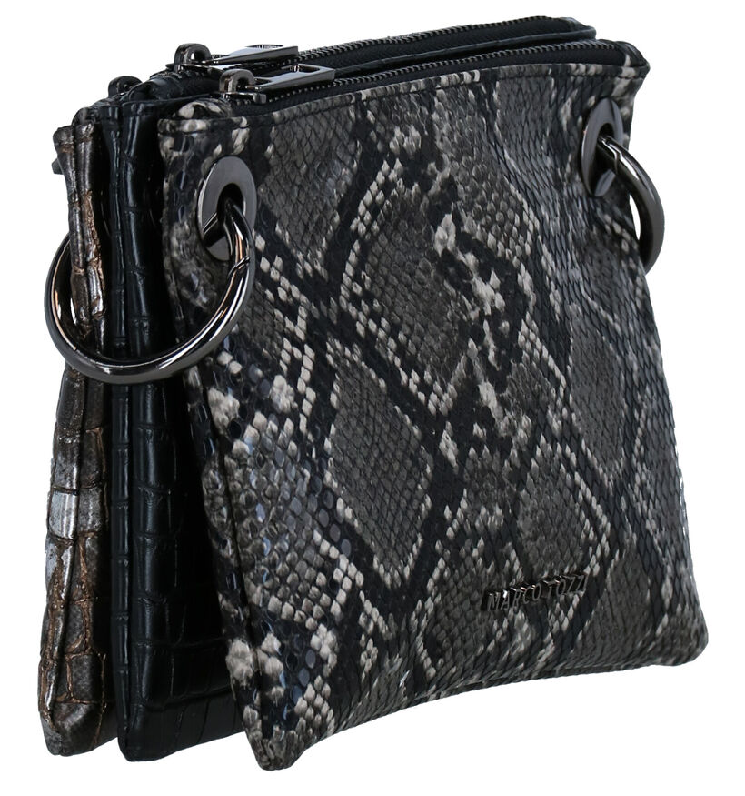 Marco Tozzi Bruine Crossbody Tas in kunstleer (280592)