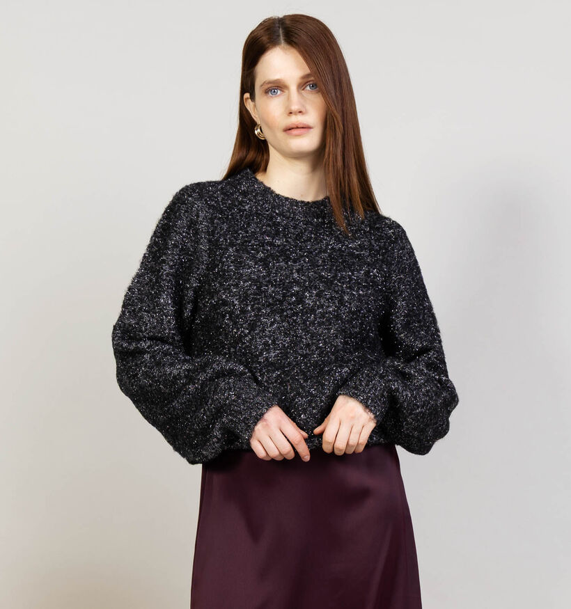 Mexx Fancy Bow Zwarte Trui voor dames (375526)