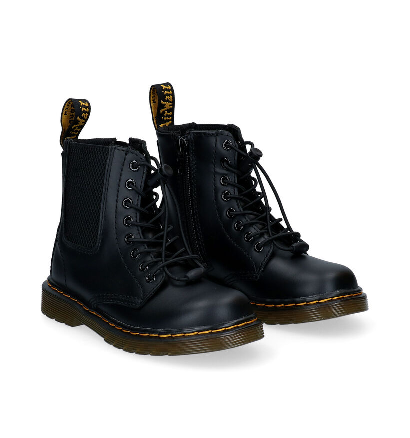 Dr. Martens 1460 Harper Zwarte Boots in leer (294419)