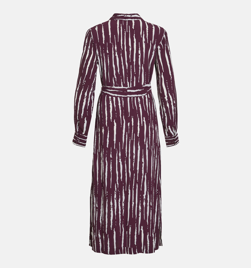 Vila Lange jurken Bordeaux voor dames (364096)
