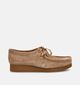 Clarks Wallabee Evosh Beige Veterschoenen voor dames (370562)