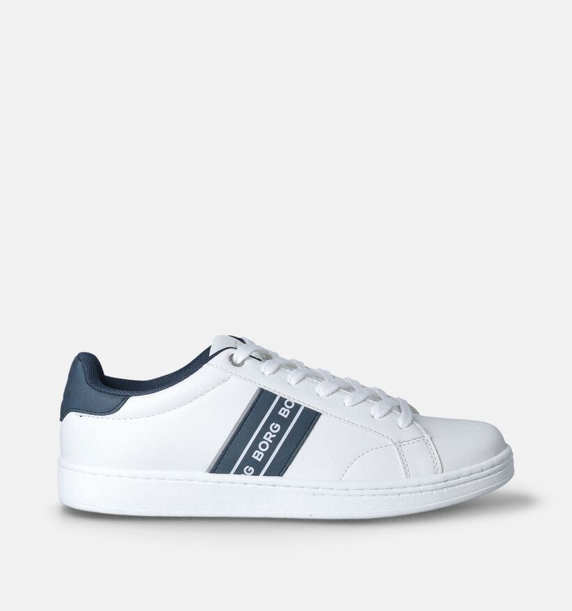 Bjorn Borg Witte Veterschoenen voor heren (352901) - geschikt voor steunzolen