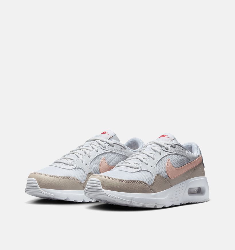 Nike Air Max SC 2 Witte Sneakers voor jongens, meisjes (350505)