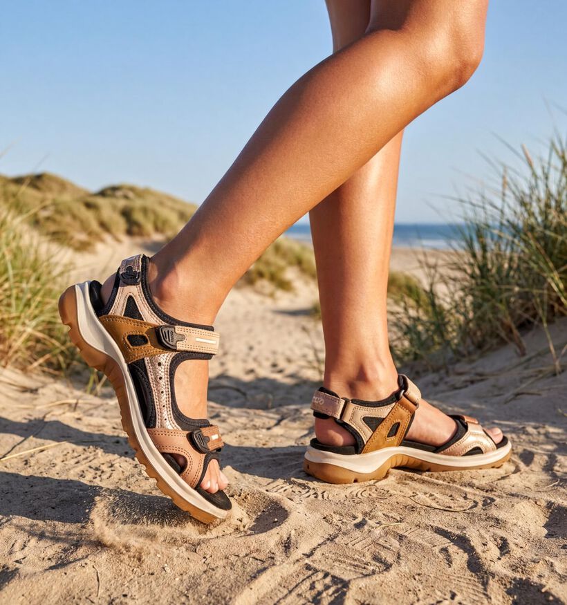 Ecco Offroad Cognac Sandalen voor dames (369777)