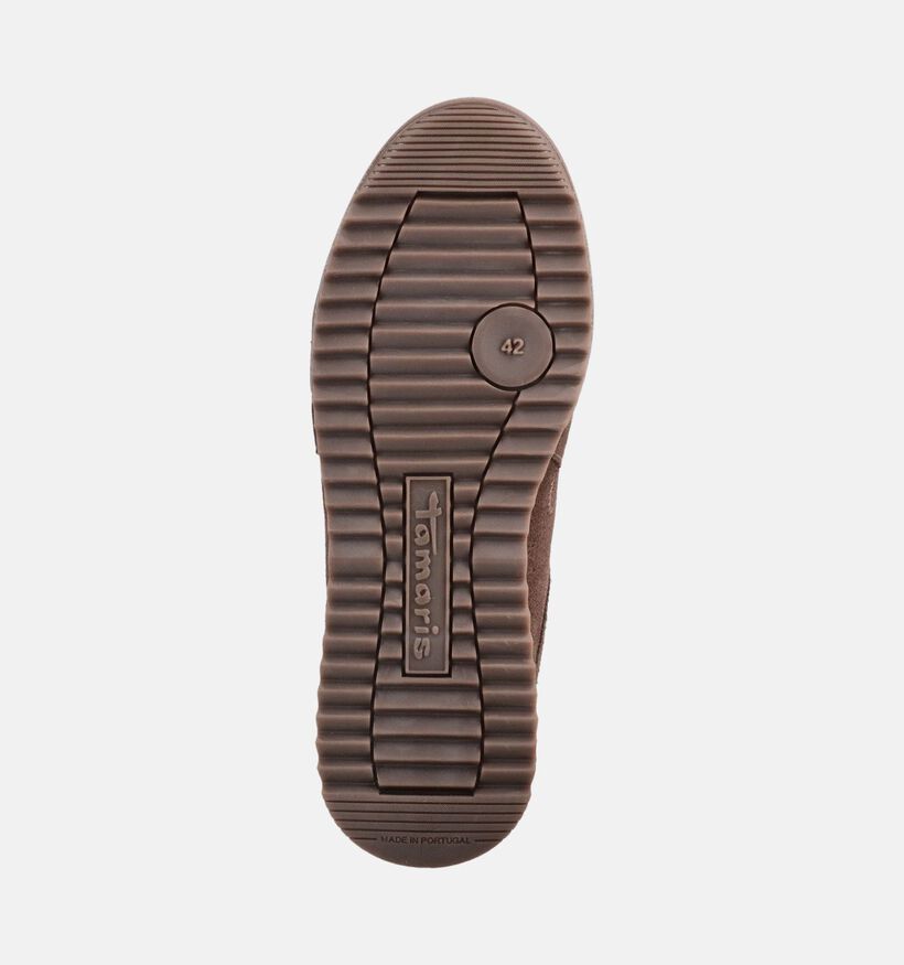 Tamaris Men Baskets en Brun fonc&eacute; pour hommes (378410) - pour semelles orthop&eacute;diques