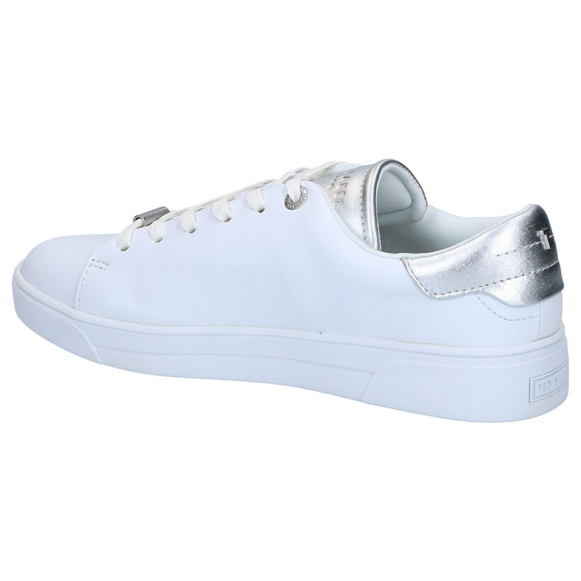 Ted Baker Zenis Witte Veterschoenen in leer (264993)