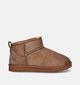 Signatur Bottines Fourrées en Cognac pour femmes (353679)