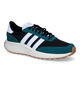 adidas Run 70S Baskets en Noir en daim (302028)