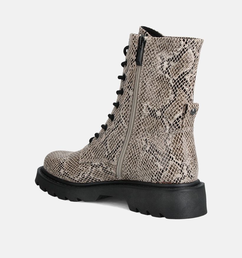 Tamaris Boots à lacets en Beige pour femmes (360651)