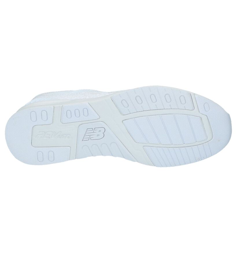 New Balance WL697 Witte Sneakers in kunstleer (220608)