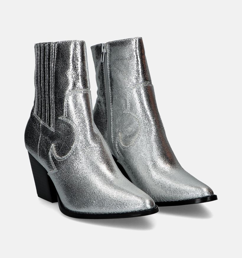 La Strada Zilveren Cowboy boots voor dames (332023)