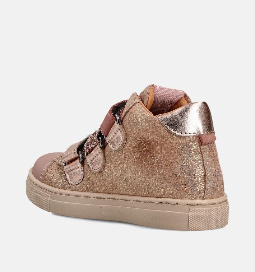 FR by Romagnoli Baskets montantes en Rose pour filles (364578) - pour semelles orthopédiques