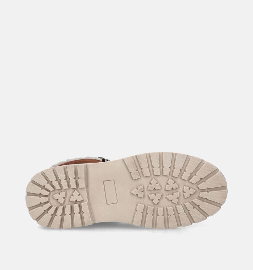 Milo & Mila Cognac Bottines voor meisjes (346926) - geschikt voor steunzolen