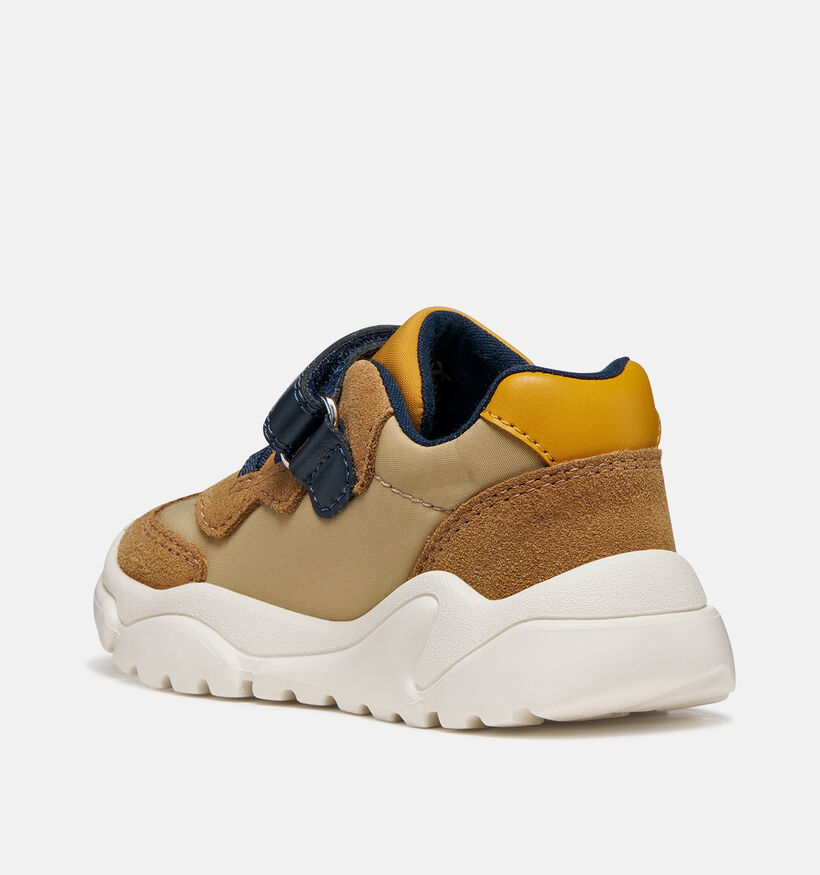 Geox Ciufciuf Cognac Sneakers voor jongens (376218) - geschikt voor steunzolen