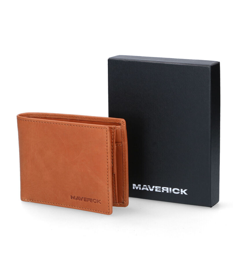 Maverick Cognac Portefeuille voor heren (318073)