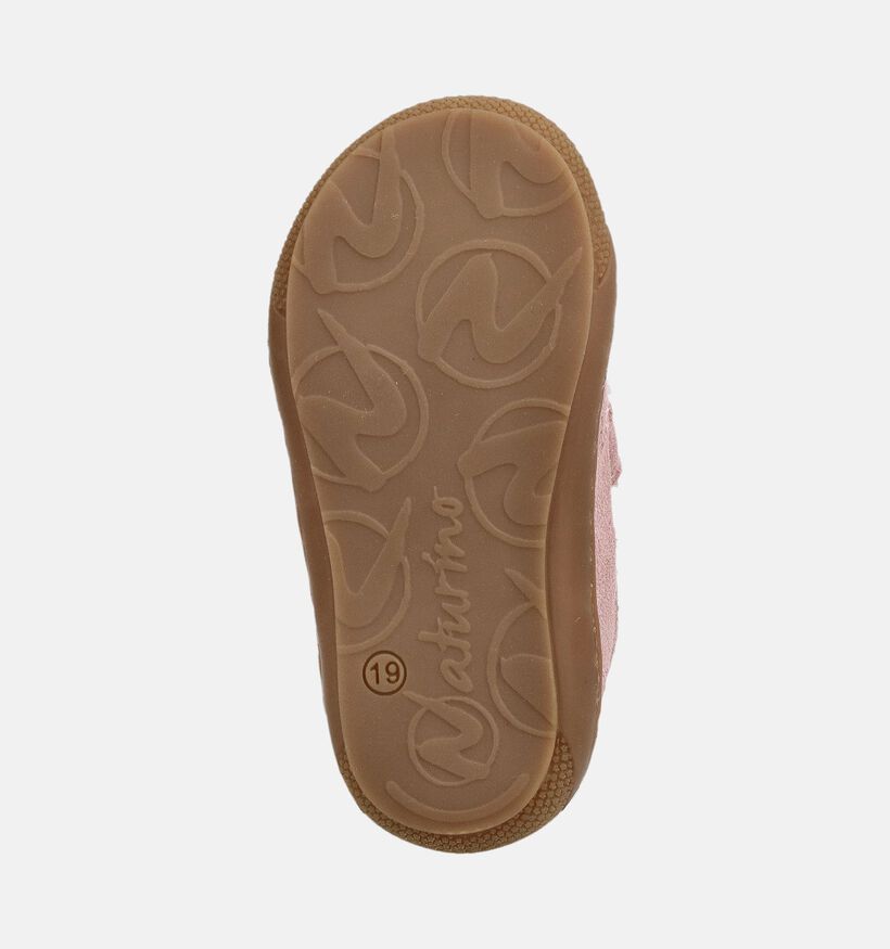 Naturino Cocoon Rainbow Baskets montantes en Rose pour filles (380206) - pour semelles orthop&eacute;diques