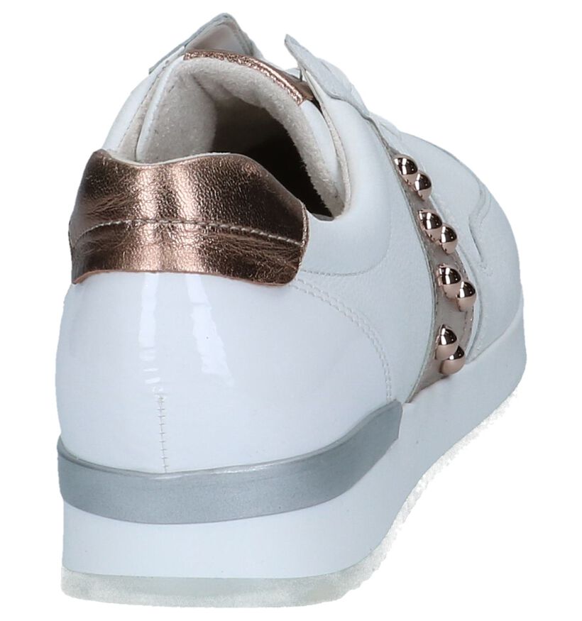 Gabor Best Fitting Chaussures à lacets en Blanc en cuir (245529)