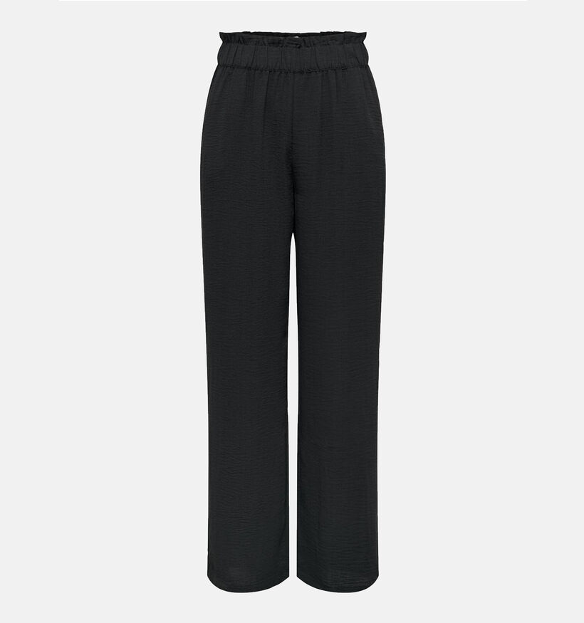 JDY Divya Life Pantalon large en Noir L32 pour femmes (351357)