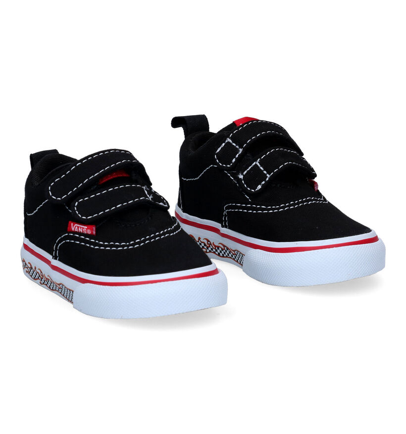 Vans Doheny Zwarte Sneakers voor jongens (300573)