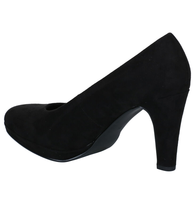 Marco Tozzi Zwarte Pumps in stof (277610)