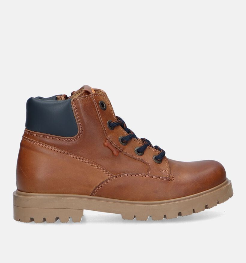 STONES and BONES Berit Cognac Boots voor jongens (329475) - geschikt voor steunzolen