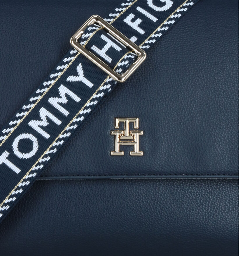 Tommy Hilfiger Life Sac à bandoulière en Bleu en simili cuir (327738)