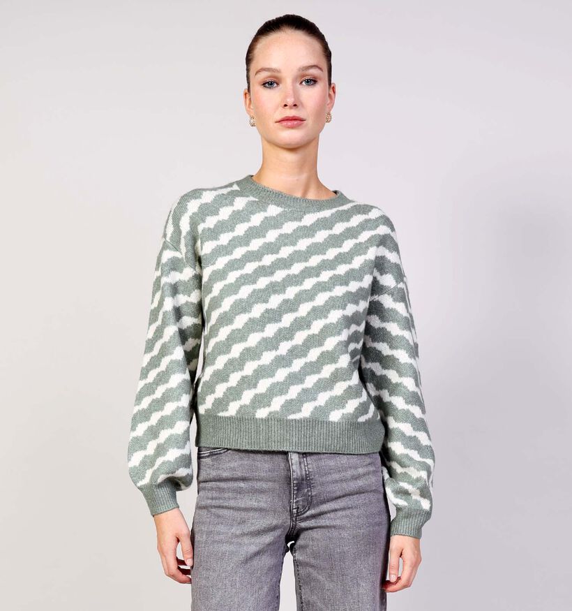 Vero Moda Lara Donkergroene Pull voor dames (361222)