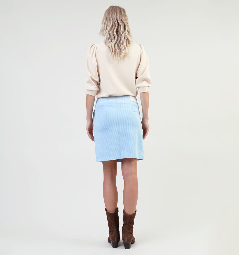 comma casual identity Jupe courte en Bleu pour femmes (334818)